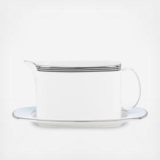 Parker Place Sauce Boat & Stand