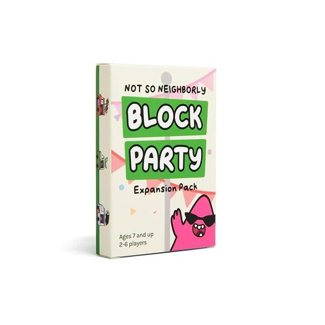 Fambam Games Not So Neighborly Expansion Pack - Block Party - More Family Friendly Fun and Chaos - for Ages 7 and Up