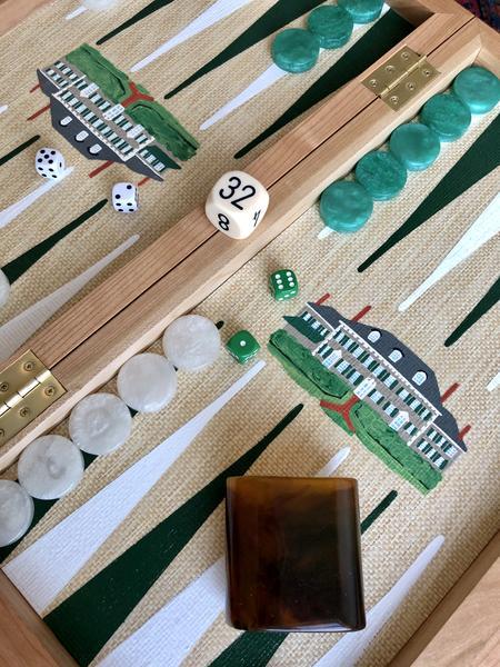 Custom Folding Backgammon Board