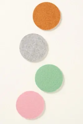 Graf & Lantz Merino Wool Coasters, Set of 4