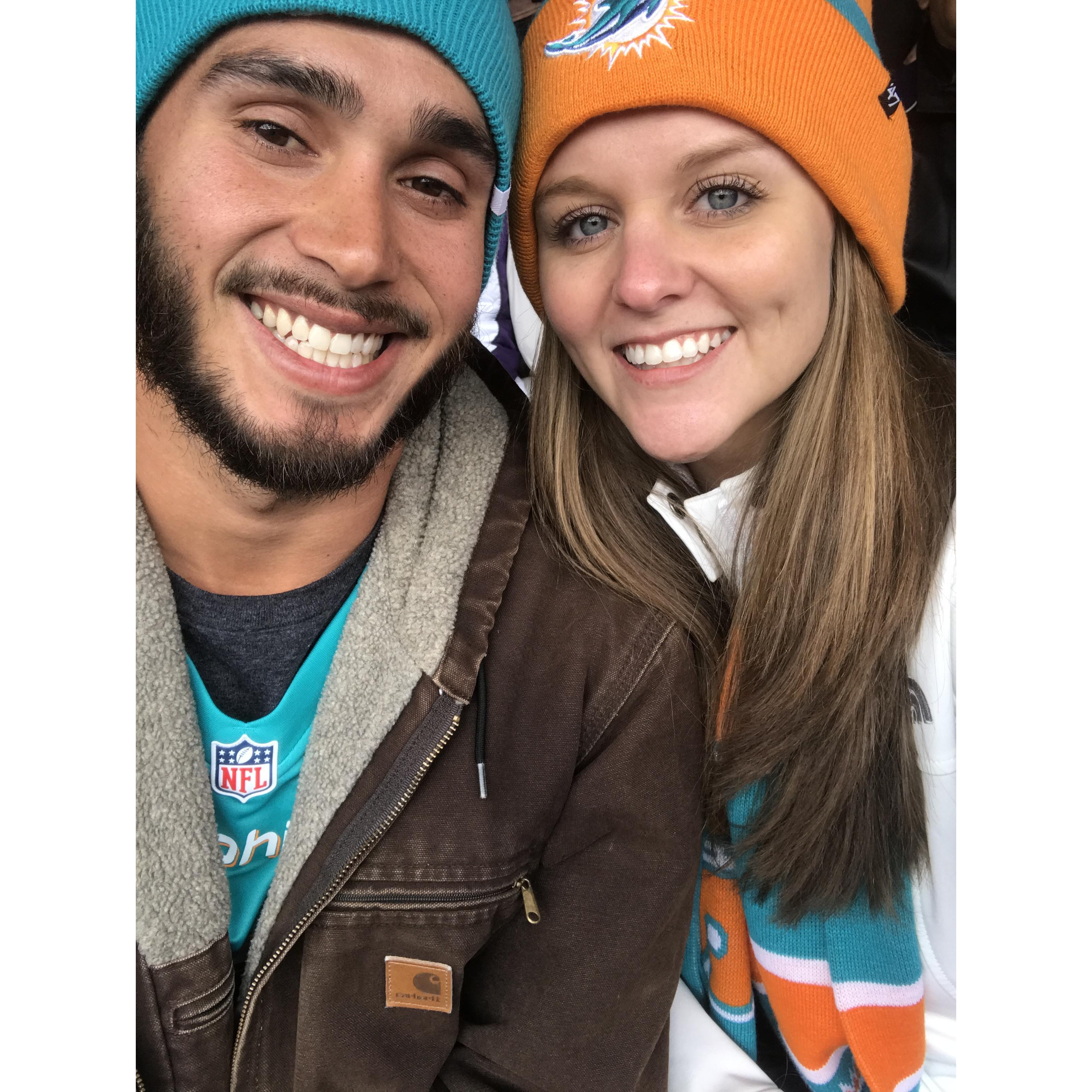 Dolphin’s Game in Baltimore, MD | December 2016