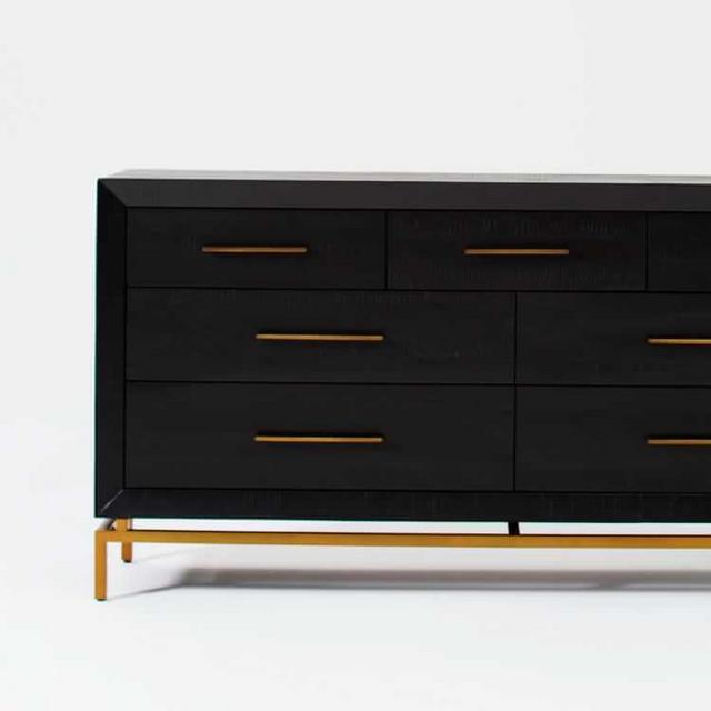 Alexa Burnished 7-Drawer Dresser (70")