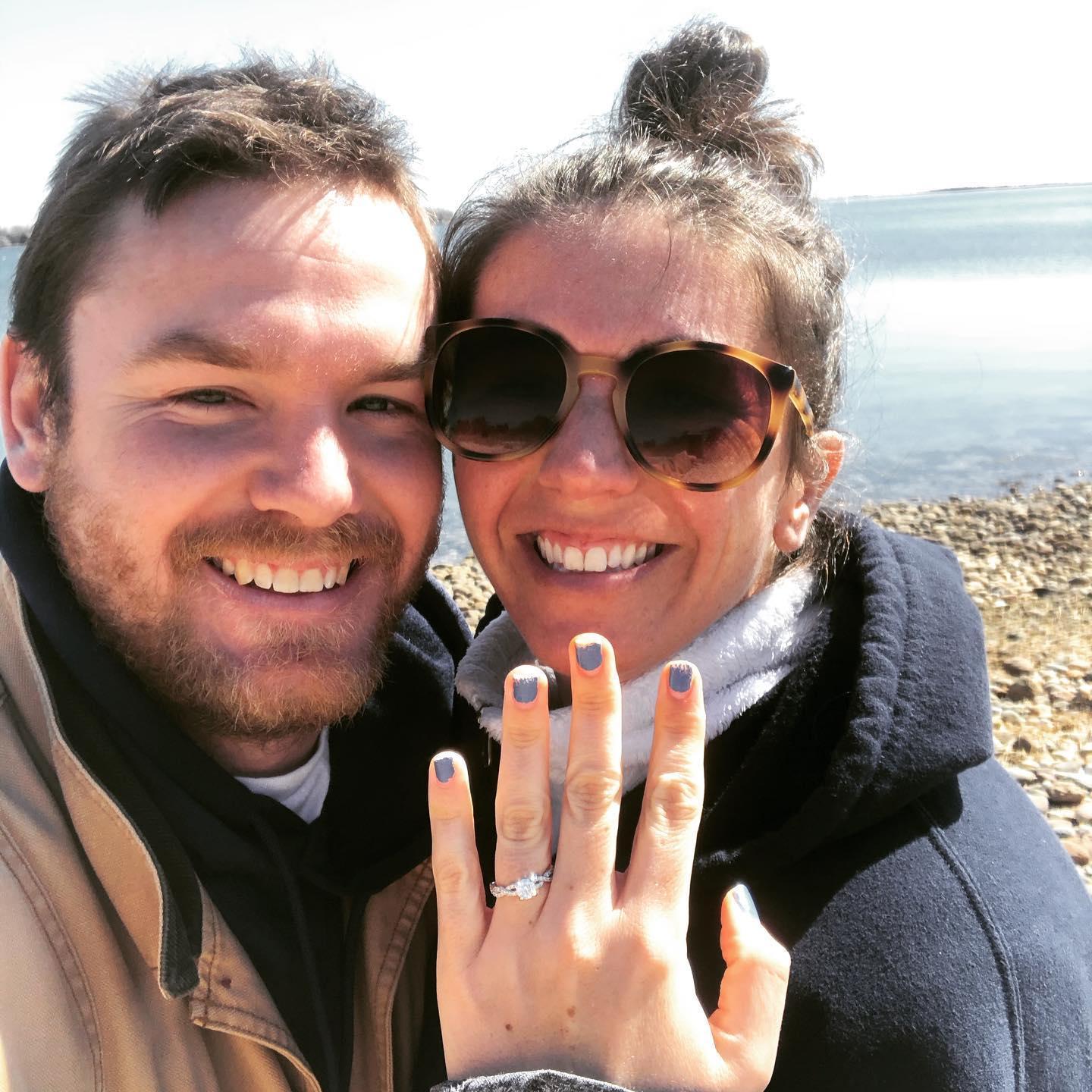 The first photo after Jillian said "I do!"