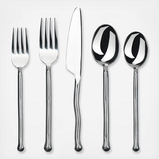 Exotique Platinum 20-Piece Flatware Set, Service for 4