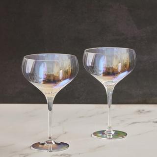 Palazzo Champagne Saucer, Set of 2