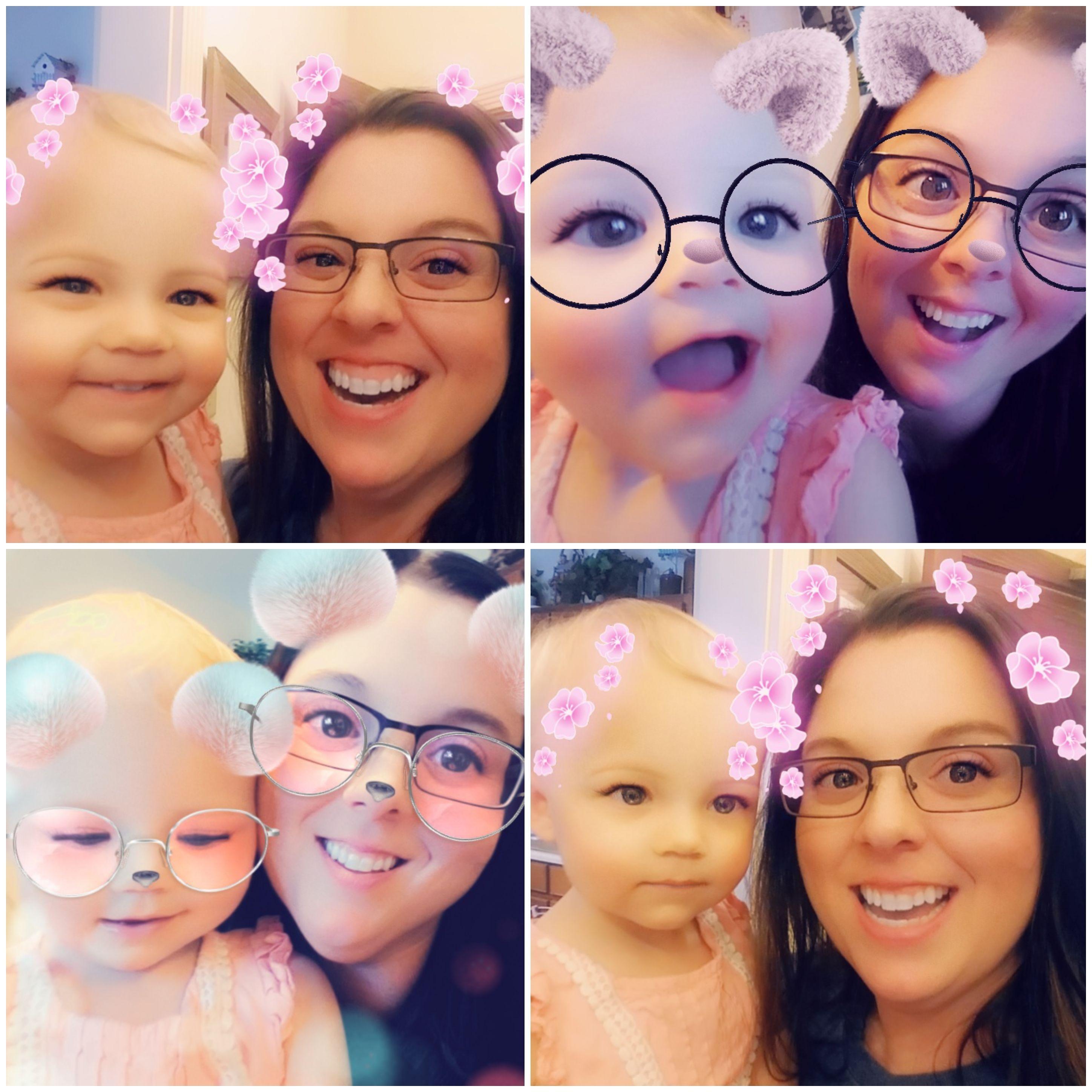 Funny pictures with Madison!