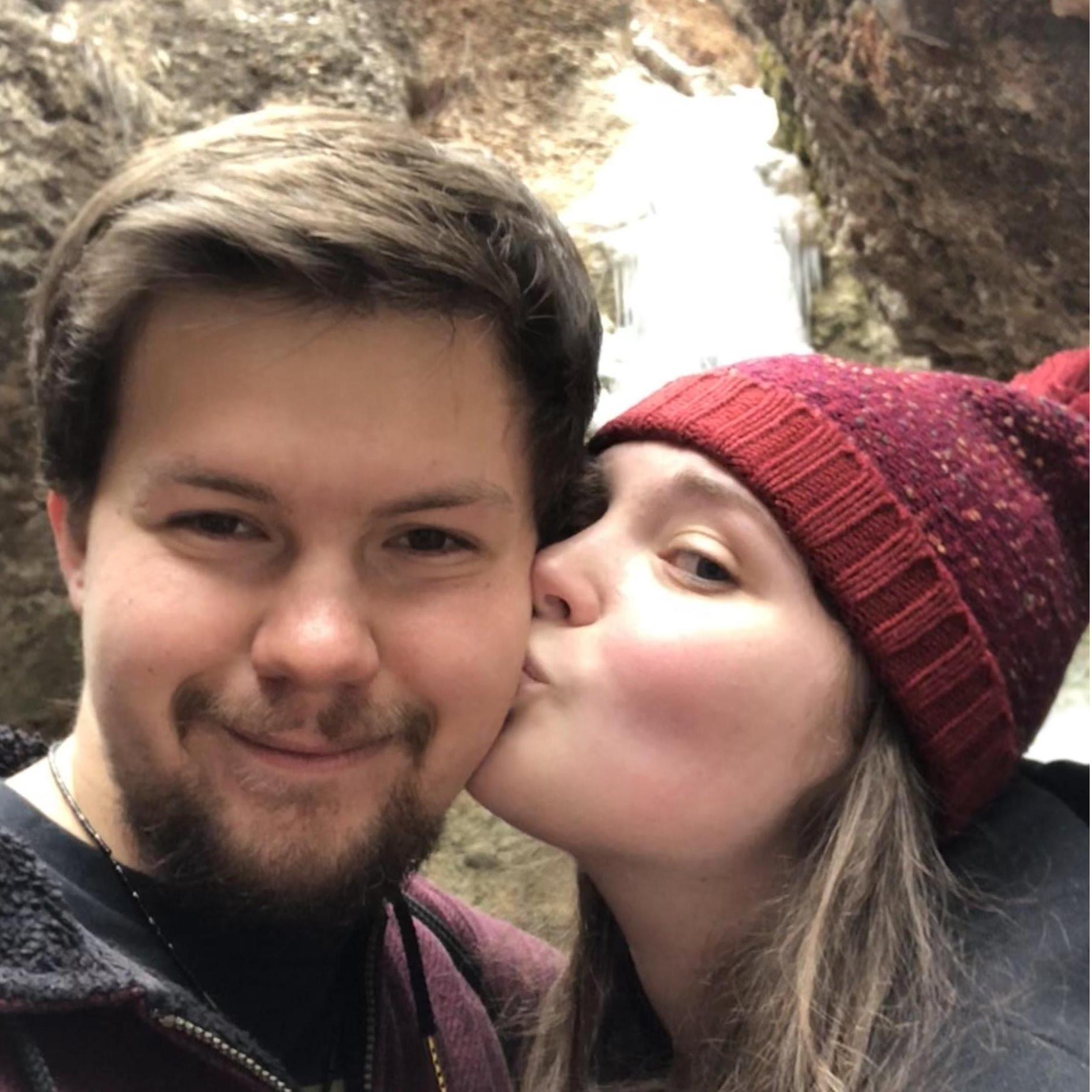 At Grotto Trail on Nebo Loop, December 2017