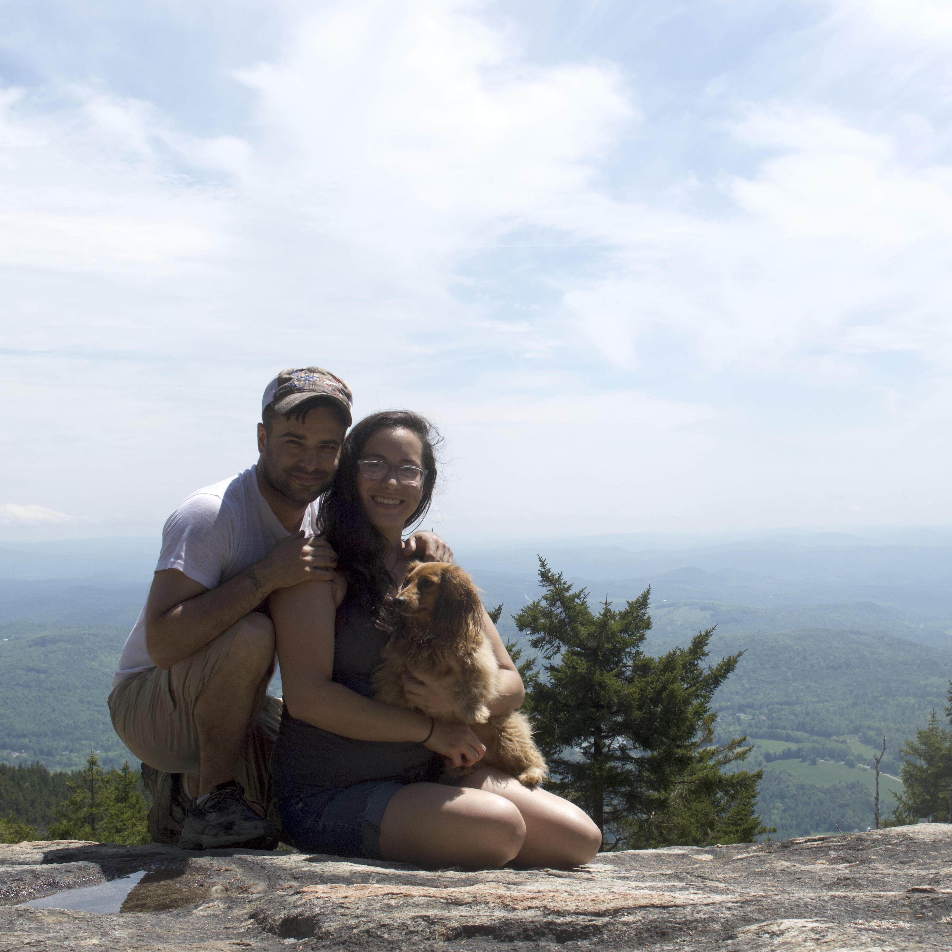 Hiking trip from when we lived in Vermont, 2016.