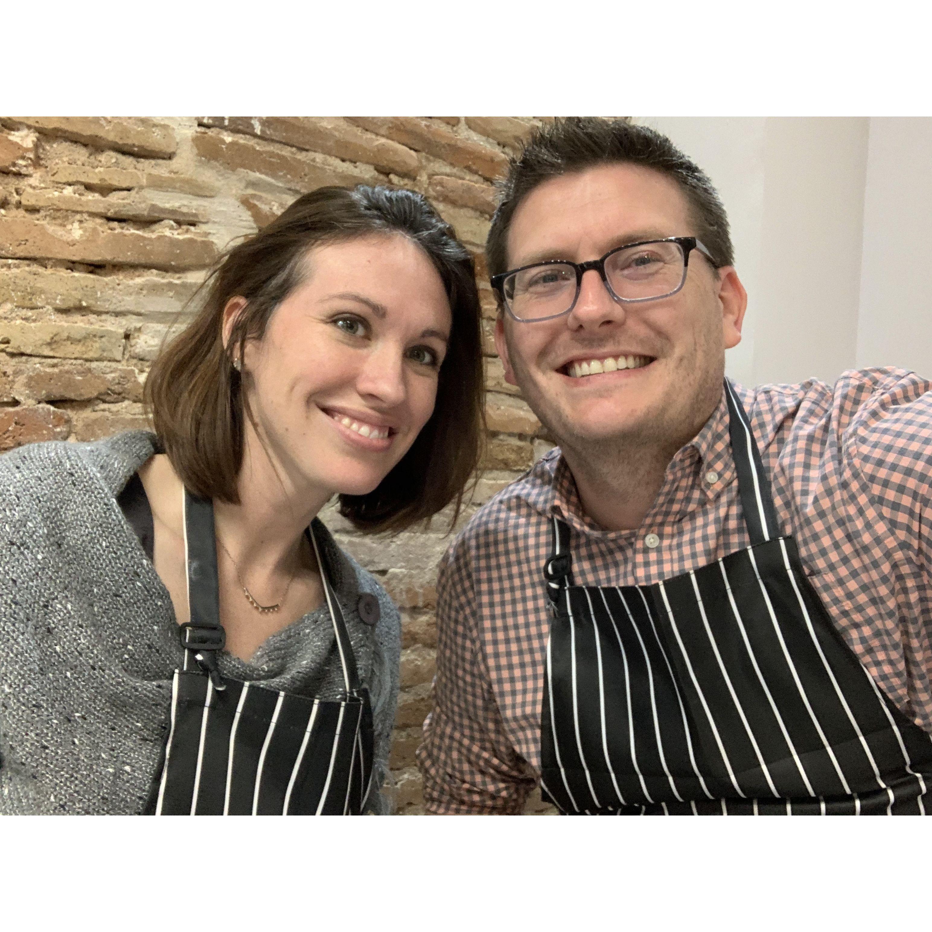 February 8, 2020, Paella Class in Barcelona