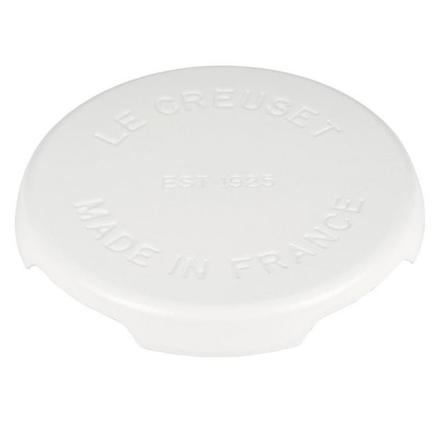 Le Creuset Signature Enameled Cast Iron Trivet, Matte White