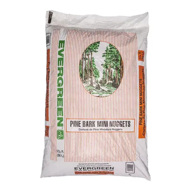 3-cu ft Natural Brown Pine Bark Mini Nuggets