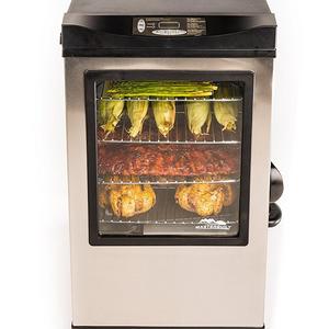 Masterbuilt 20077515 Front Controller Electric Smoker with Window and RF Controller, 30-Inch