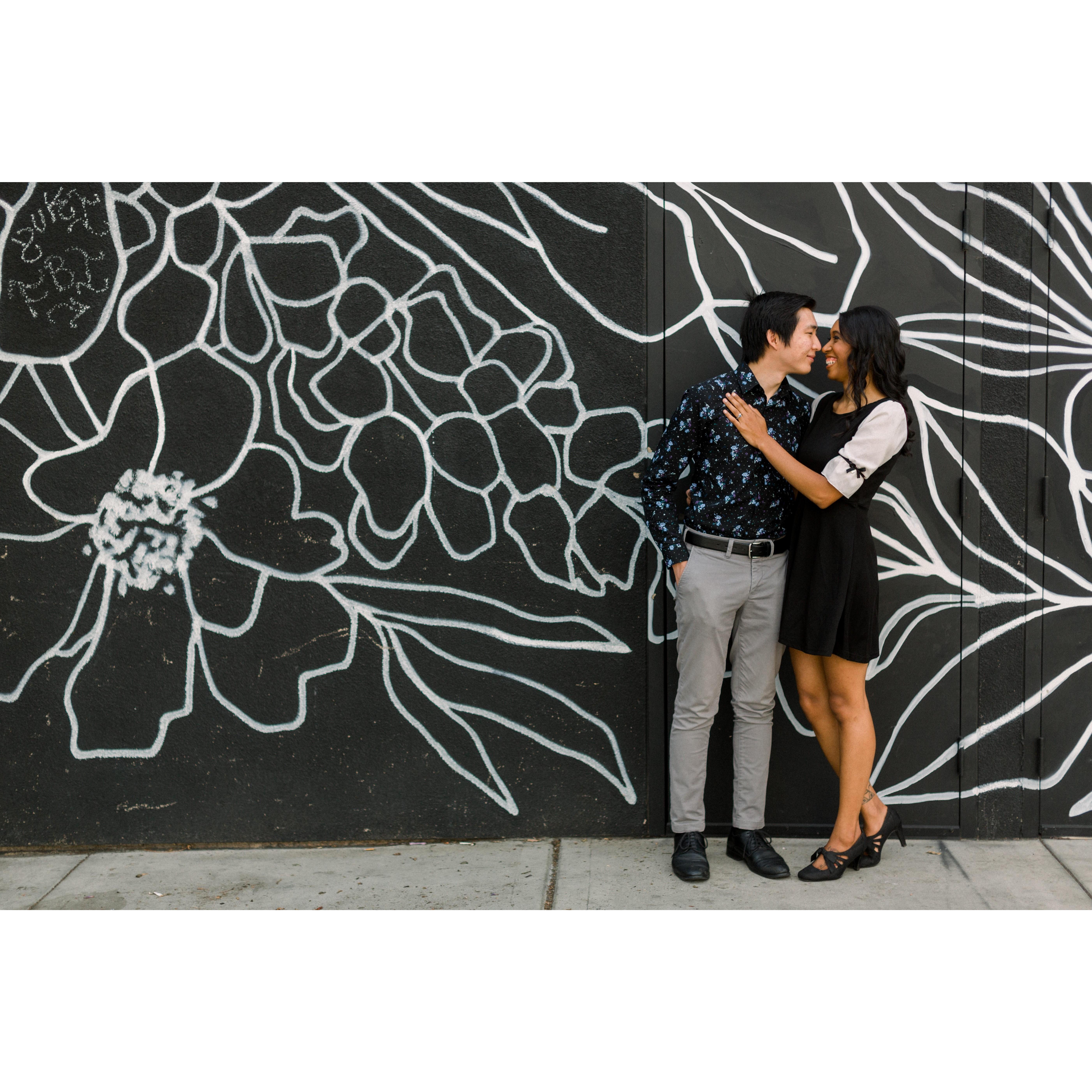Engagement photoshoot in San Diego 2021