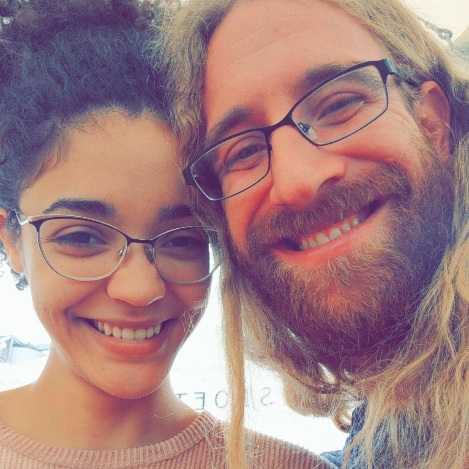 On a lovely date at the Shiner brewery in 2020!