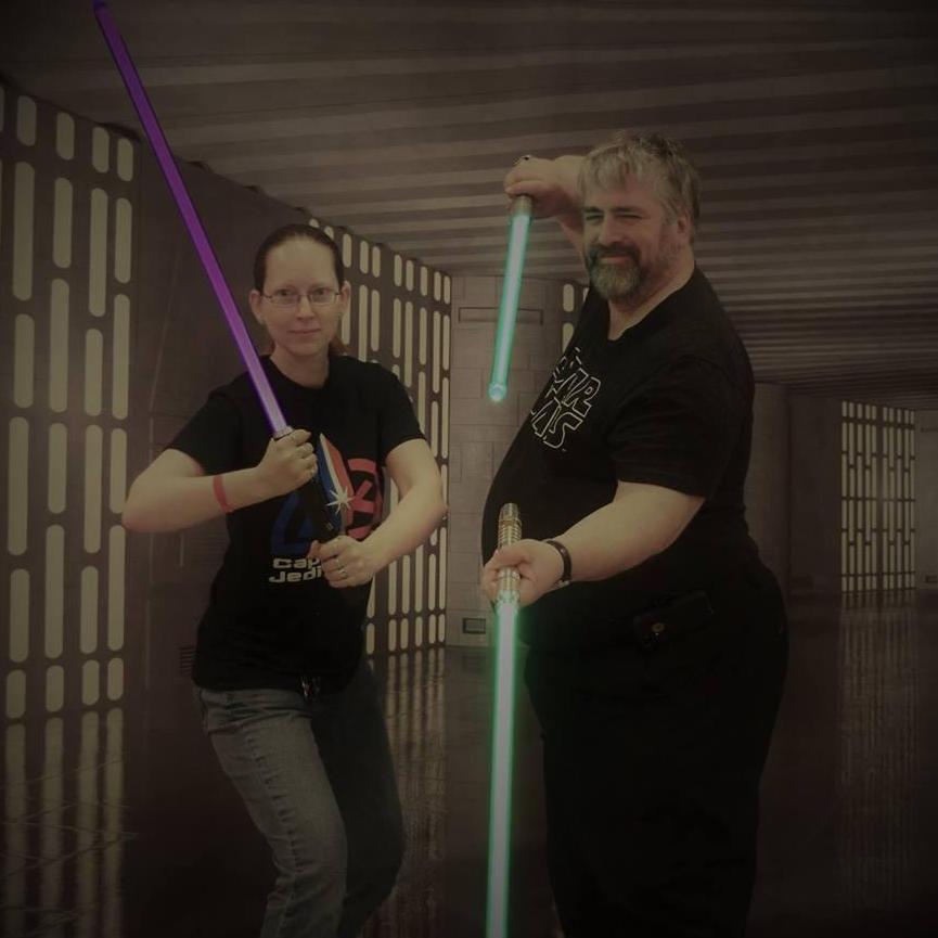 Squiring for Capital City Jedi Knights at Harrisburg Comic Com 2017
