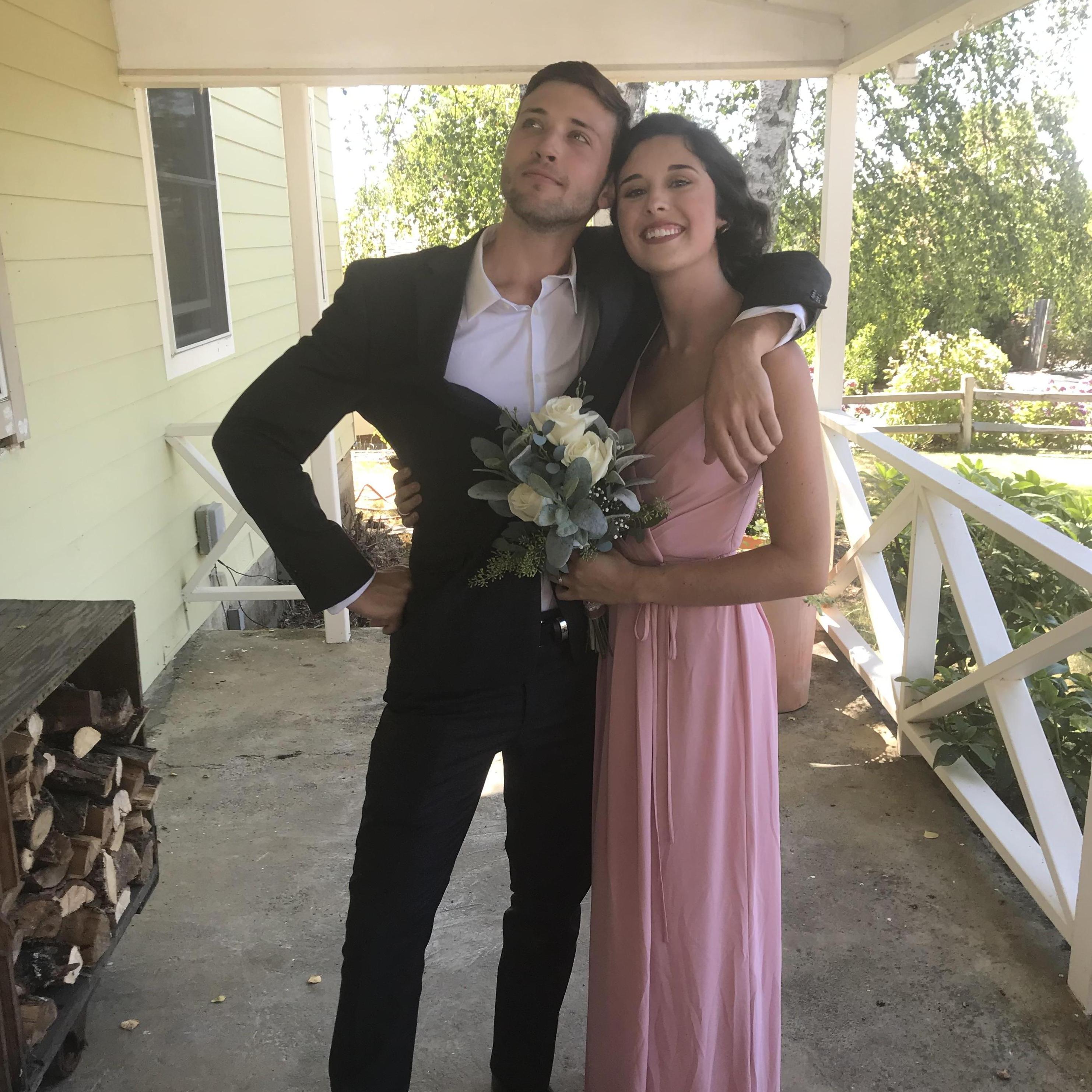 Hannah and Darren's wedding