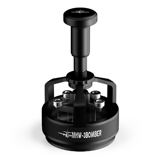 MHW-3BOMBER WDT Tool Espresso 54mm for Breville, Espresso Distribution Tool with Magnetic Base for Barista, Adjustable Depth Needle Distributor Tool, Coffee Stirrer Tools, YU Series Cyclone T5959-OS