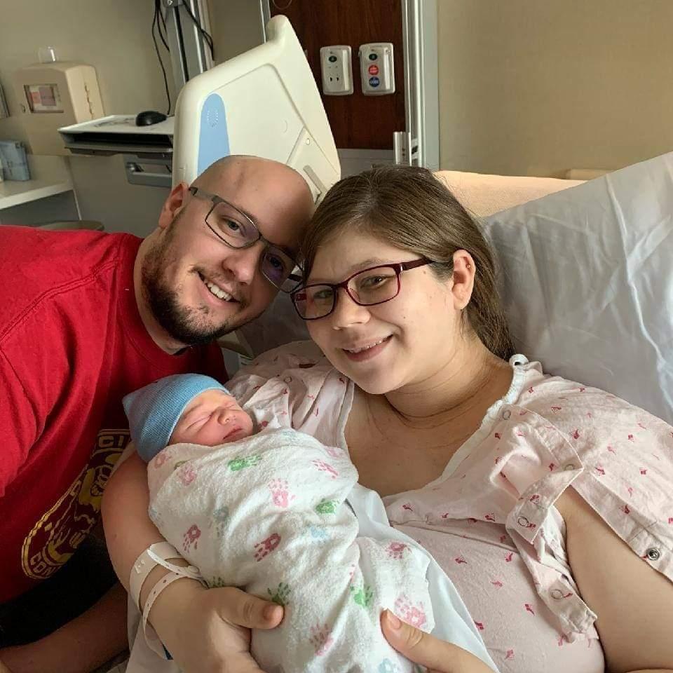 When our son was born. 3/2/2020