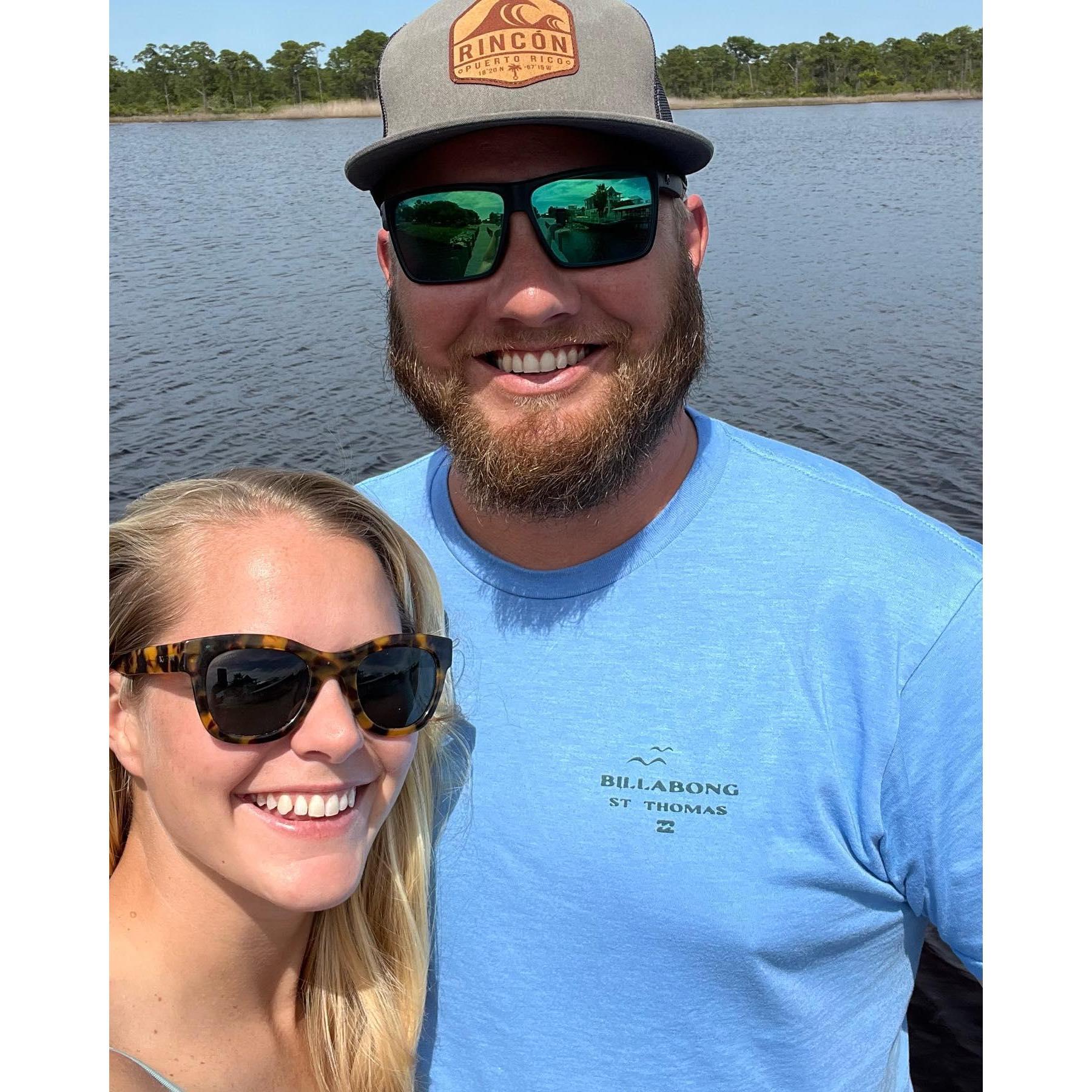 Exploring the Florida Panhandle on Jason's 34th birthday