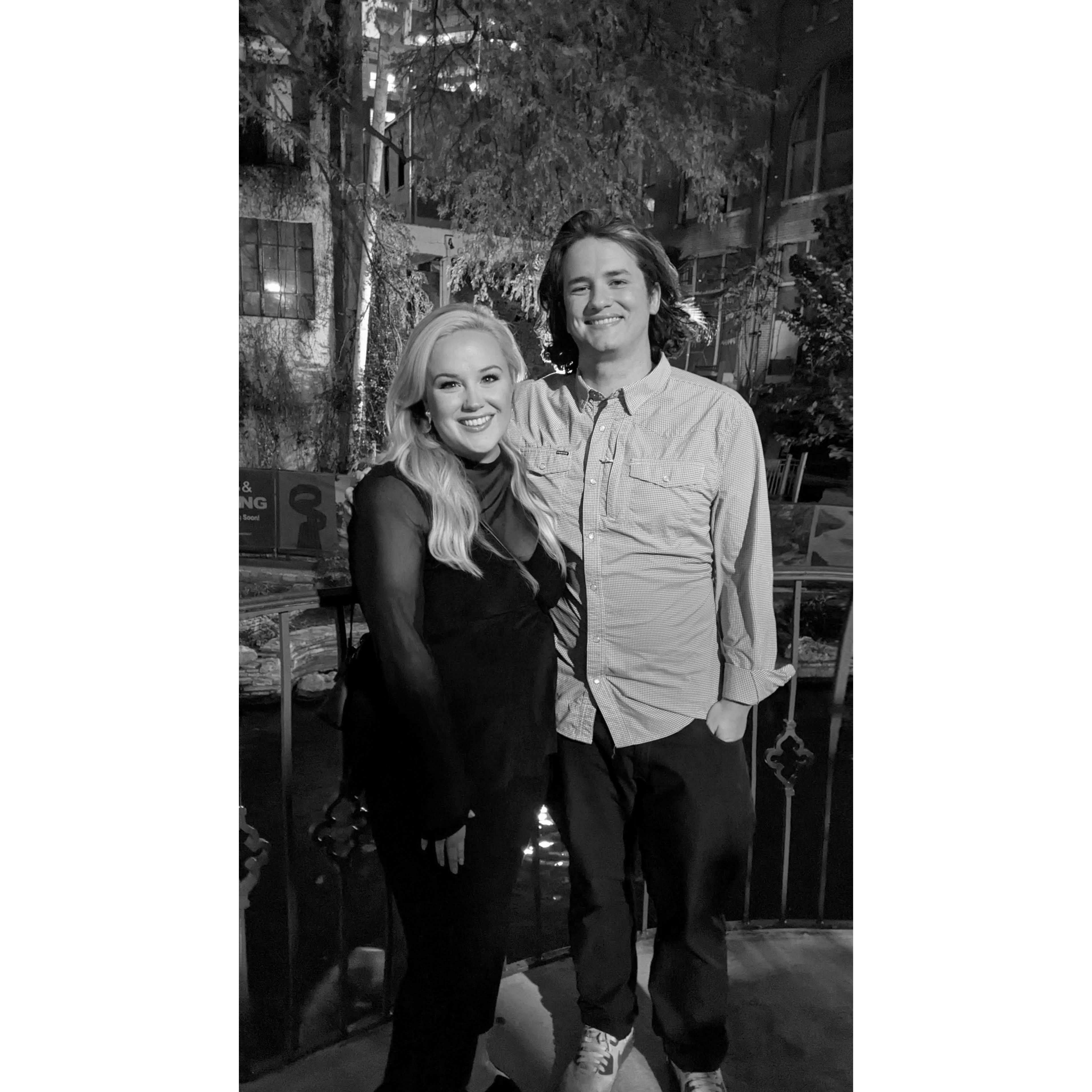 A night out on the San Antonio Riverwalk during our first Deck Thanksgiving Week
