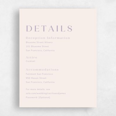 Lilac, Purple Wedding Enclosure - Tiburon