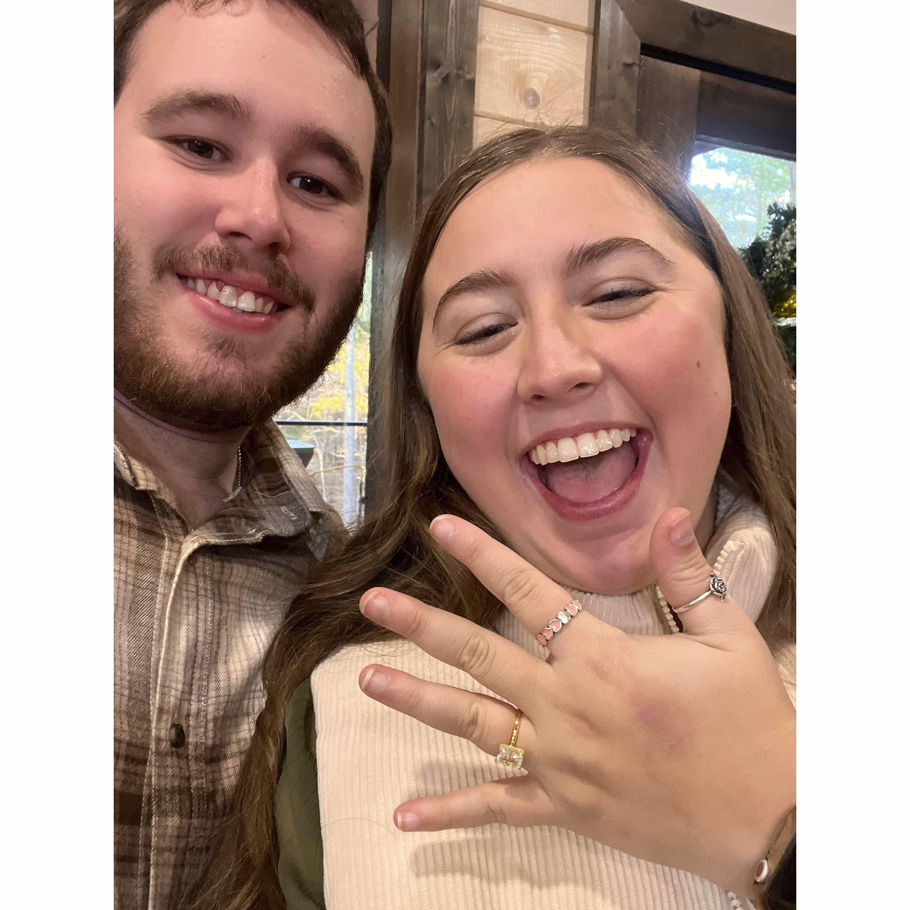 We could not have been more excited! ♥