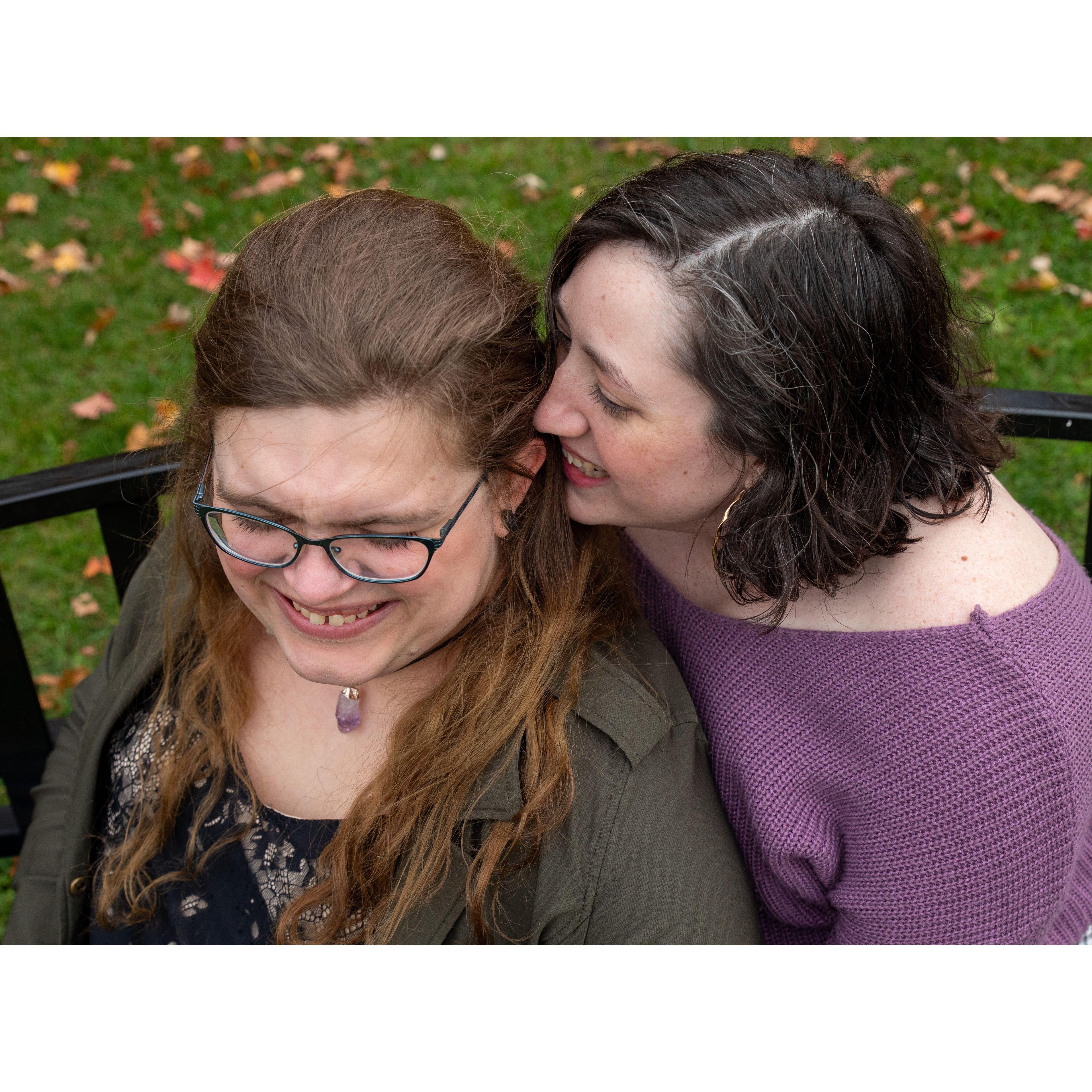 Engagement photos October 2023