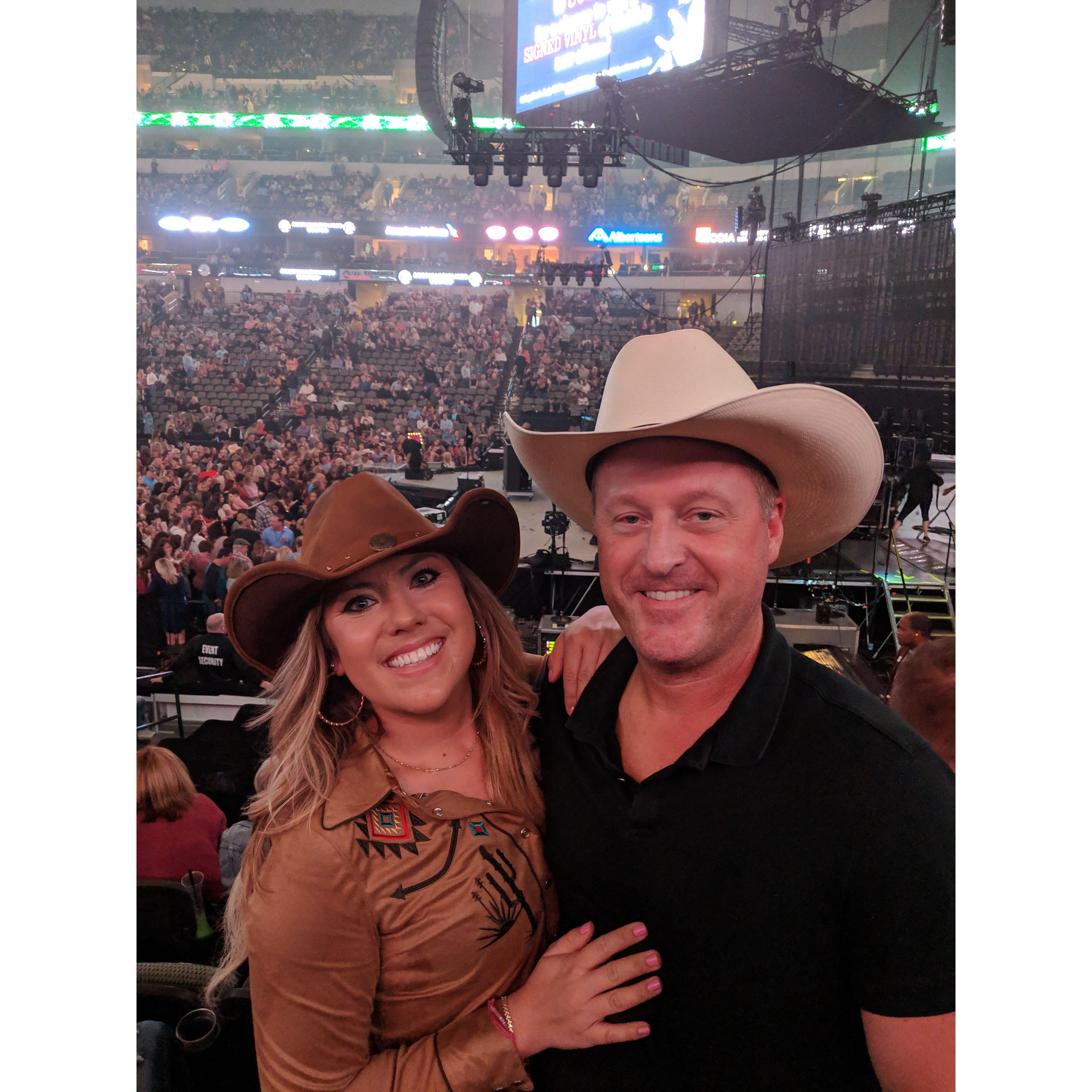 This was actually our first Rodeo... at Keith Urban's country concert