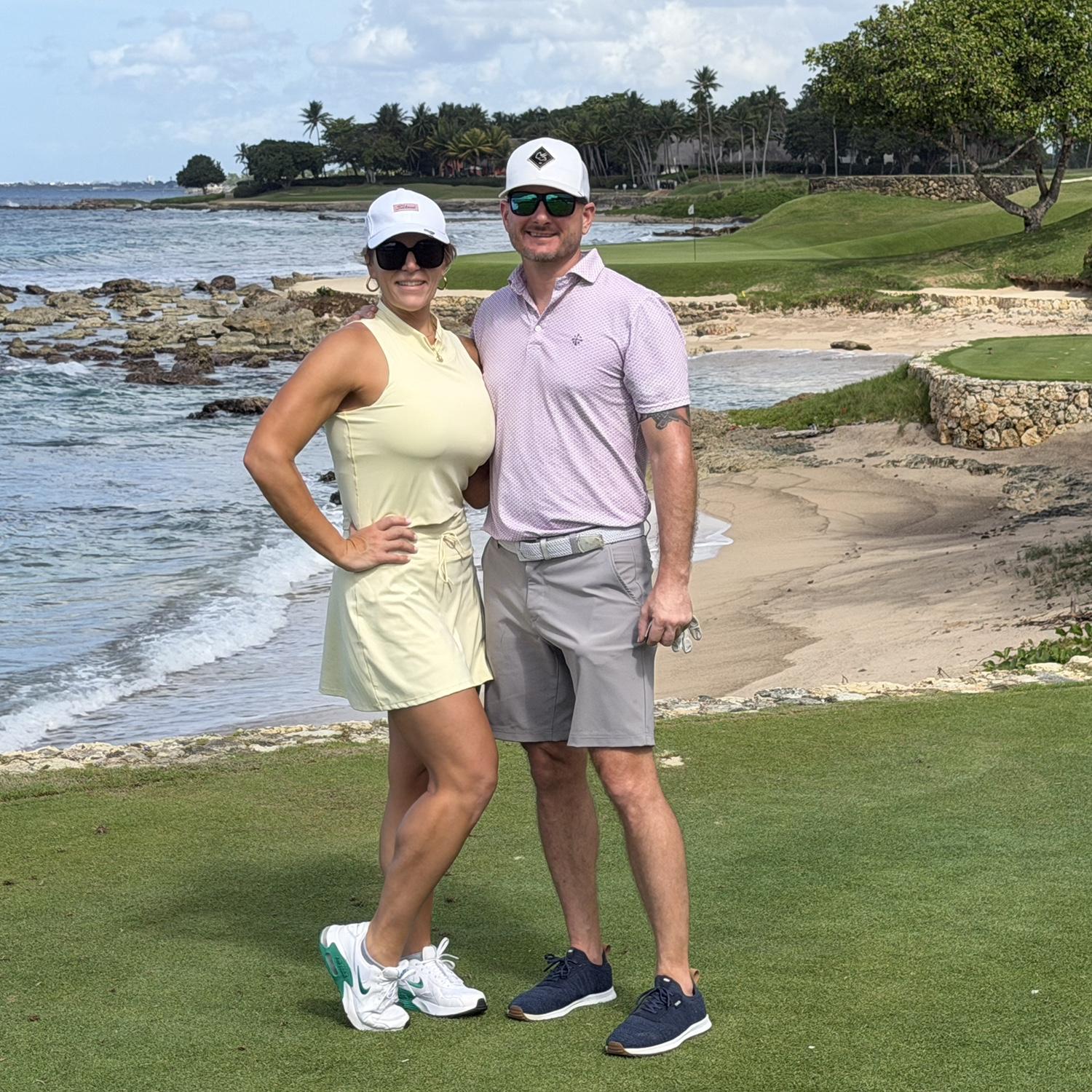 Golfing at Teeth of the Dog in La Romana, DR