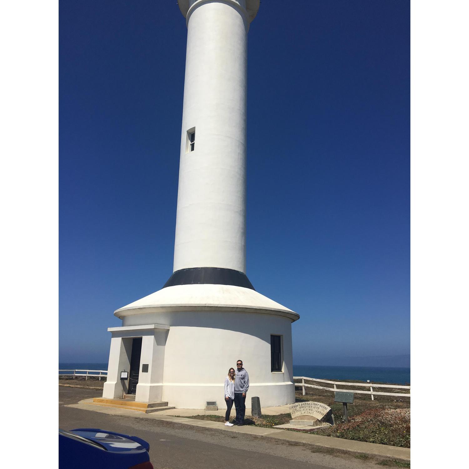 Point Arena lighthouse-the 2nd fake proposal