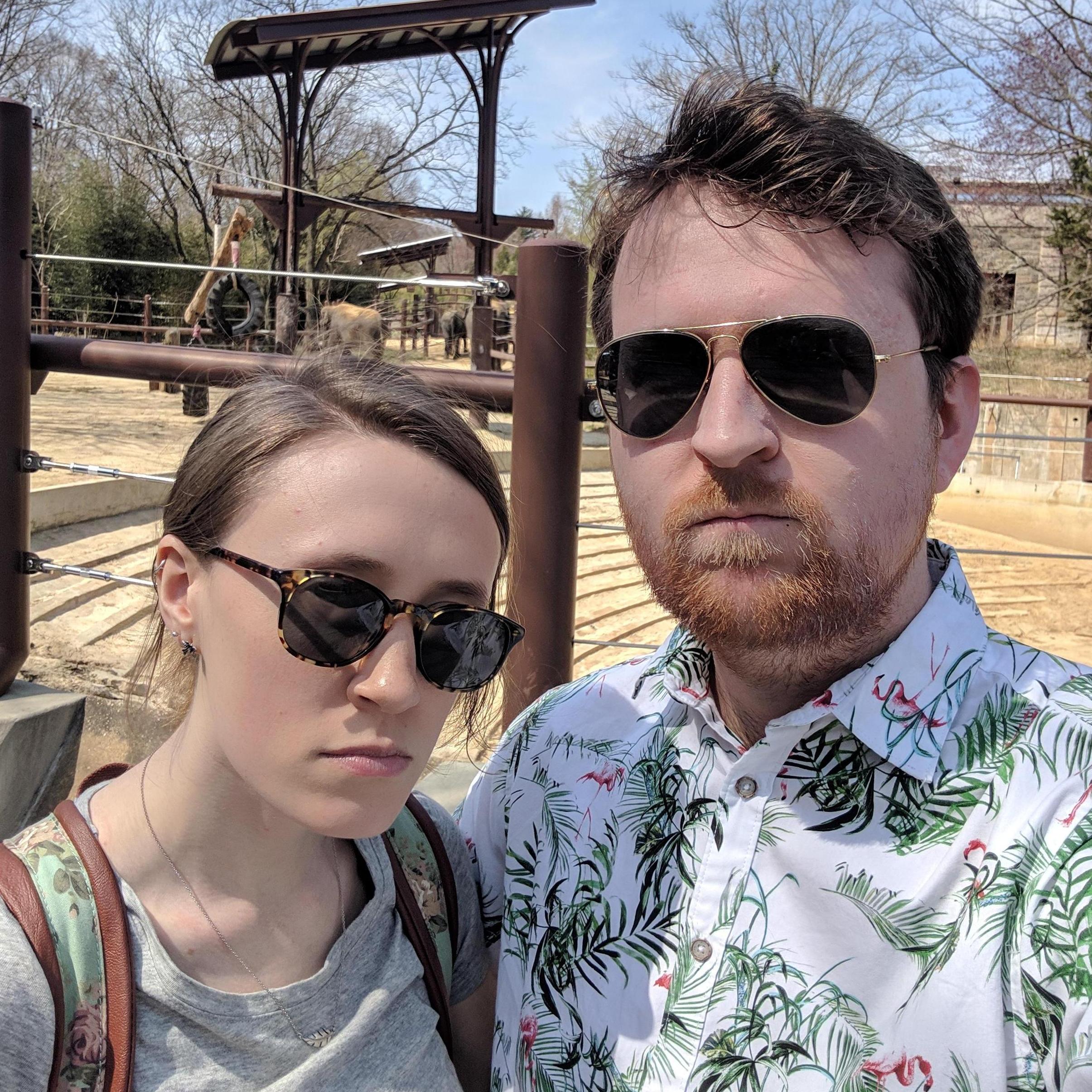 Smithsonian National Zoo c. 2018. We take visiting the elephants very seriously.