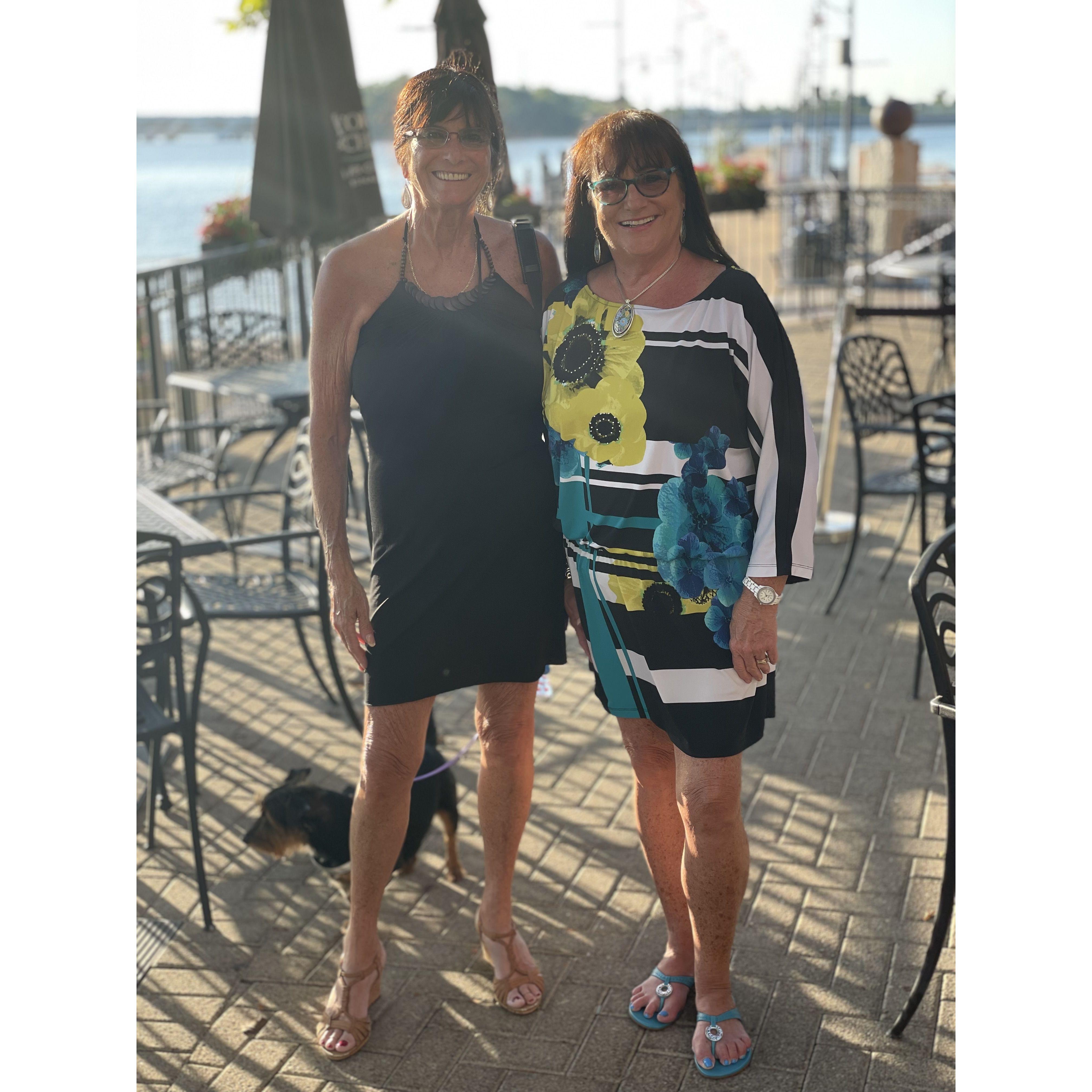 Judi's good friend Kathleen at National Harbor!! So much fun.