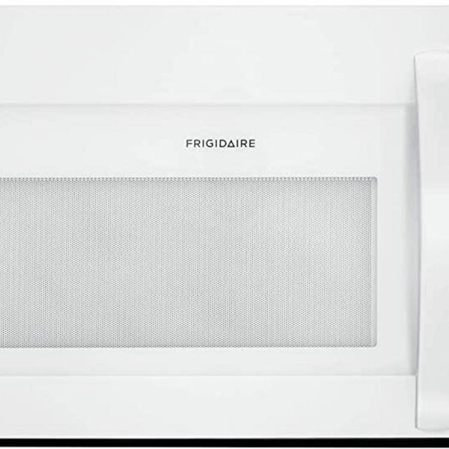 Frigidaire FFMV1846VW 30" White Over the Range Microwave with 1.8 cu. ft. Capacity, 1000 Cooking Watts, Child Lock and 300 CFM in White