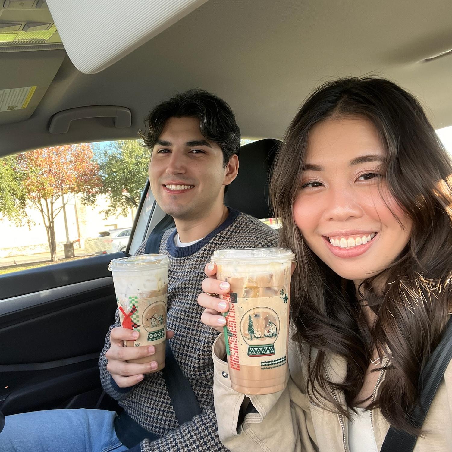 One of our many coffee runs