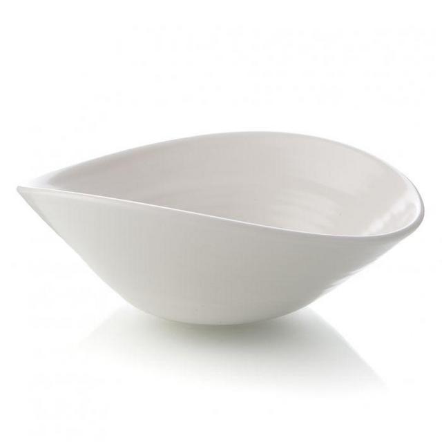 Barre Serving Bowl, Medium — Alabaster