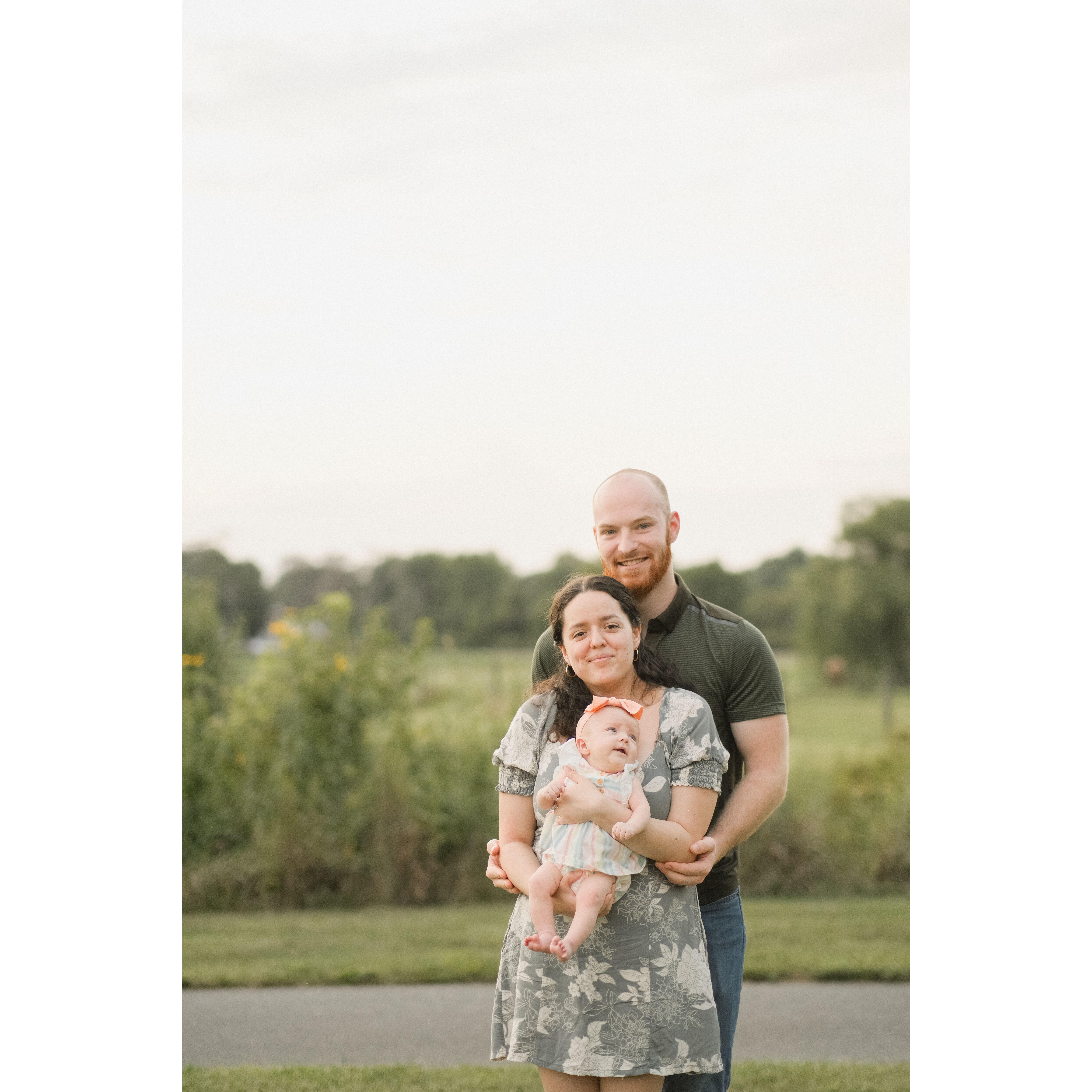 Our first family photo