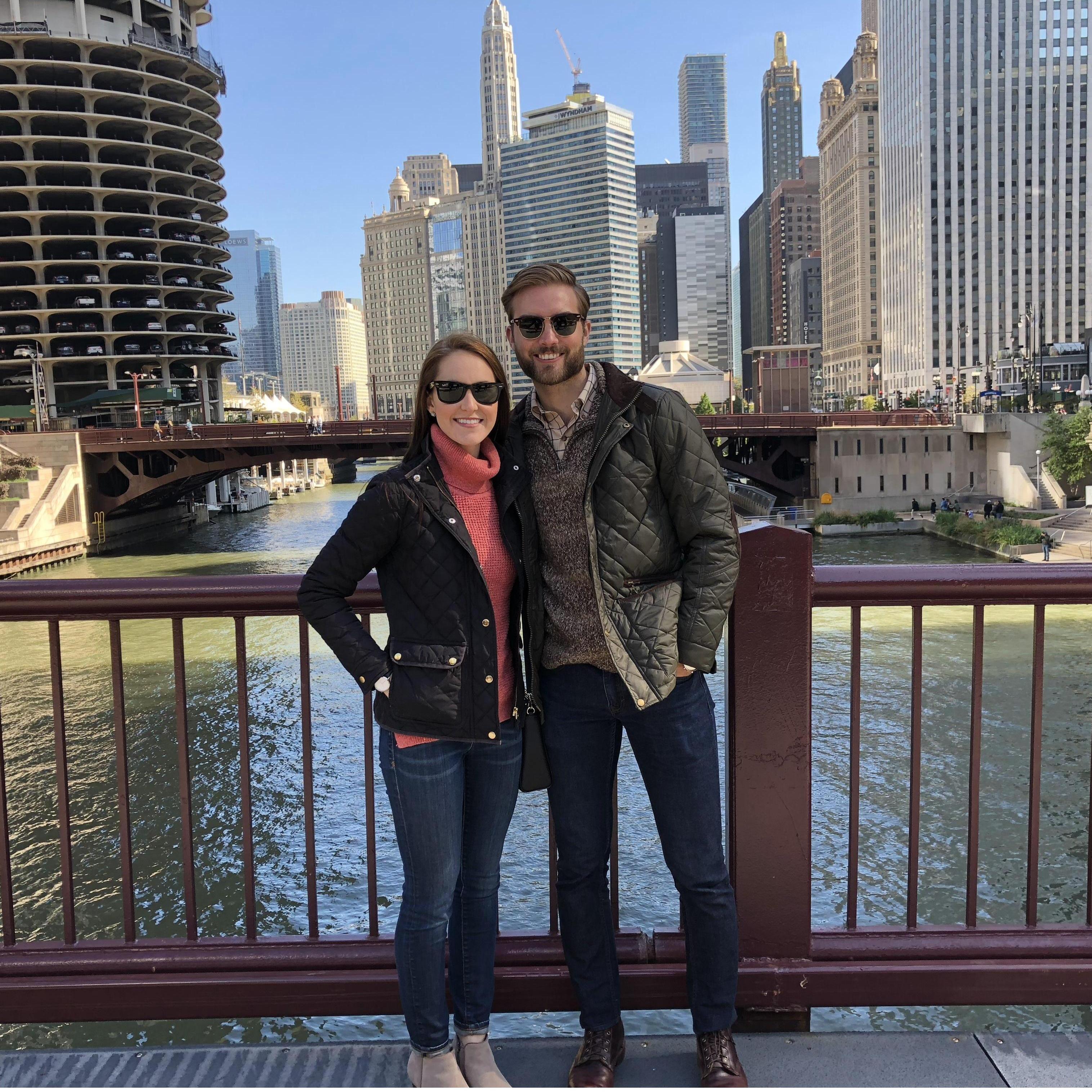 Chicago: where we met and our home. Always a special place in our hearts.