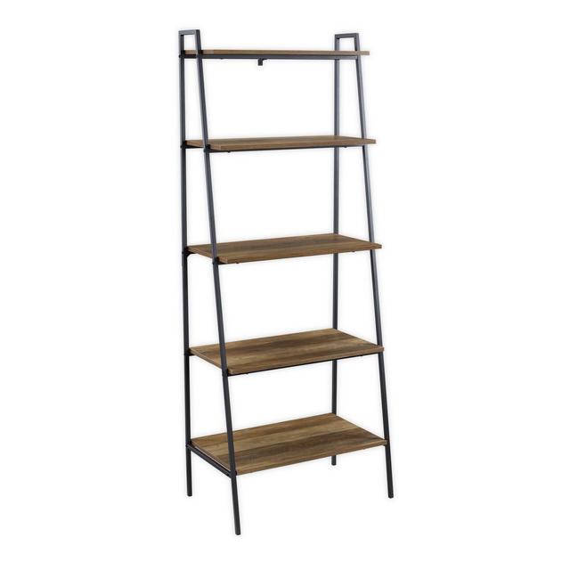 Forest Gate™ Ranger 72-Inch Ladder Bookcase in Rustic Oak