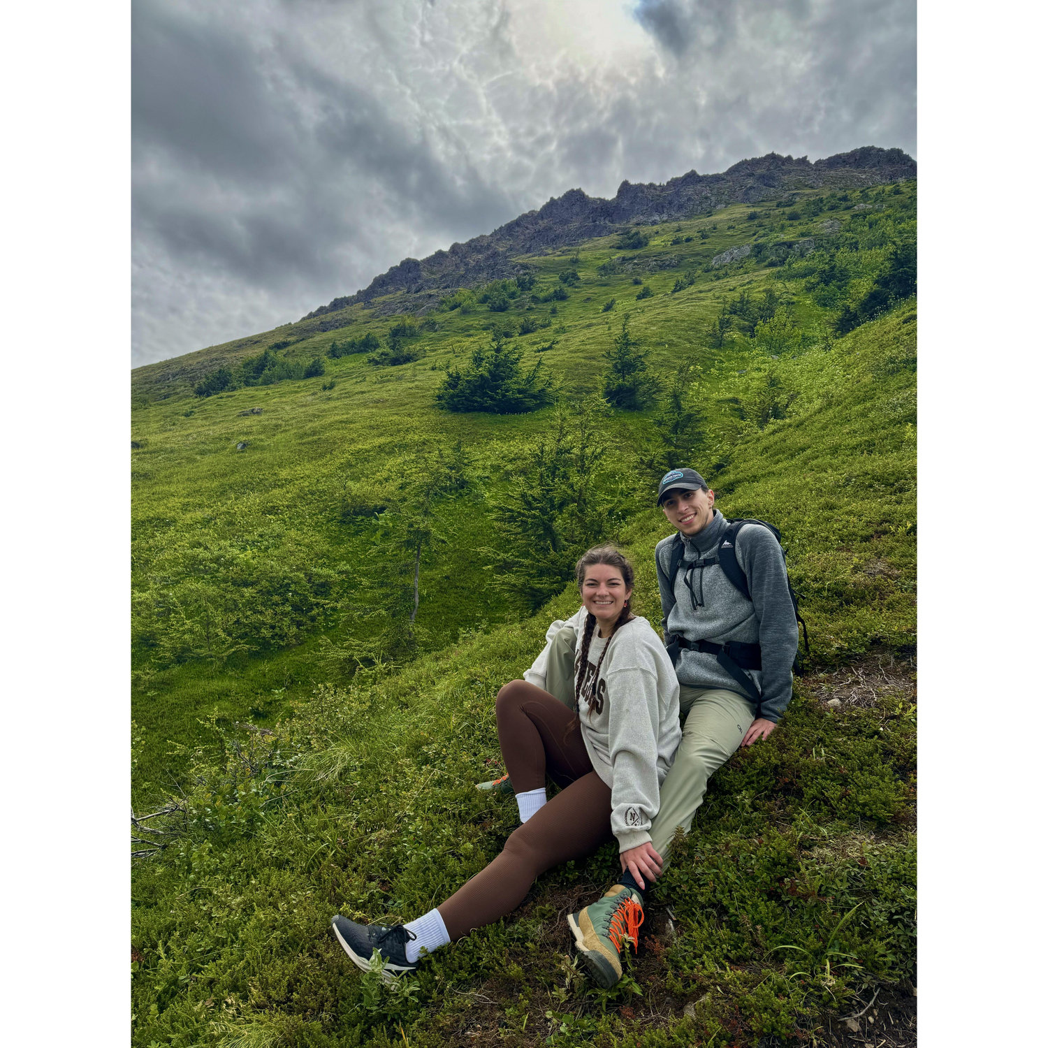 Summertime hiking