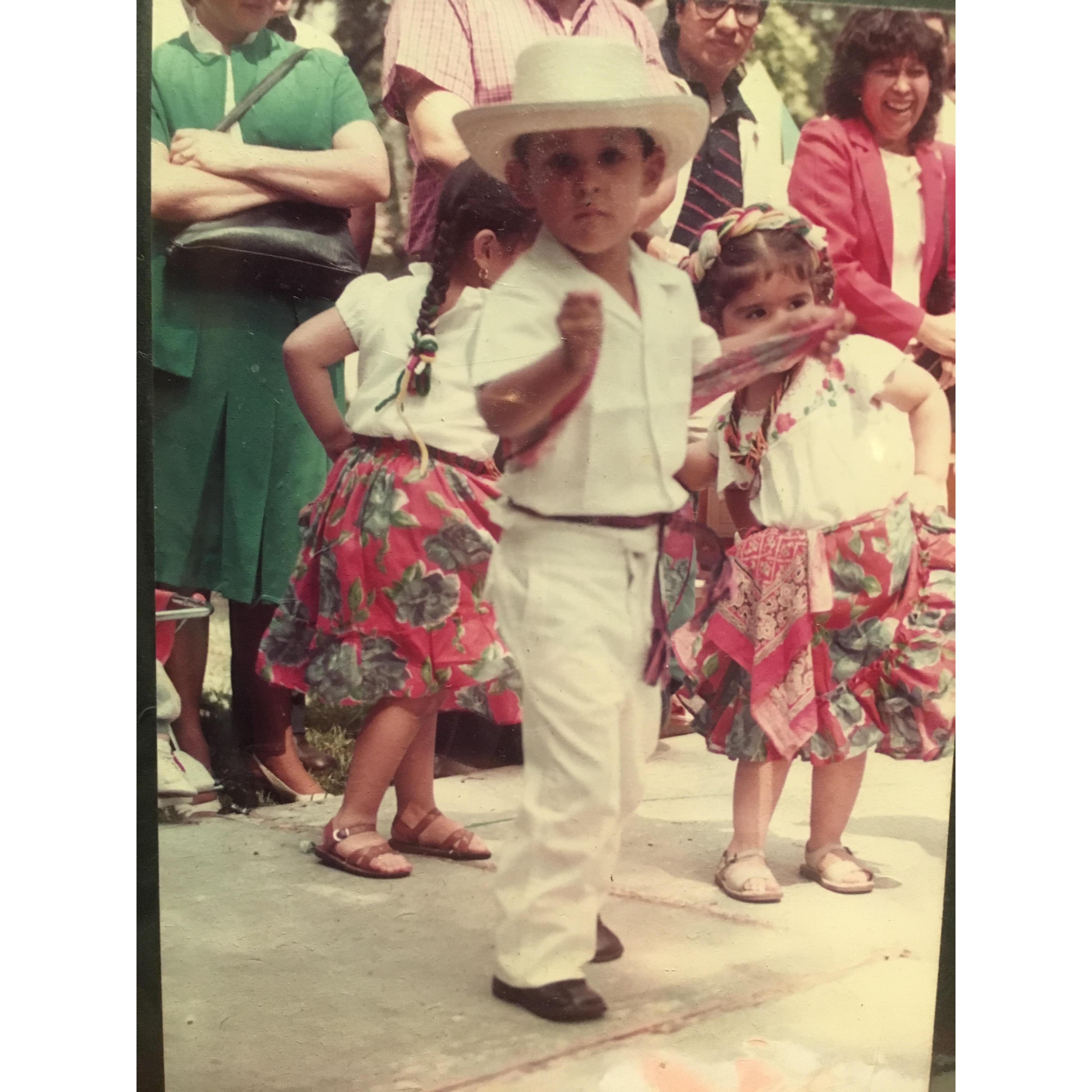 lil P getting sassy; CDMX, 1985