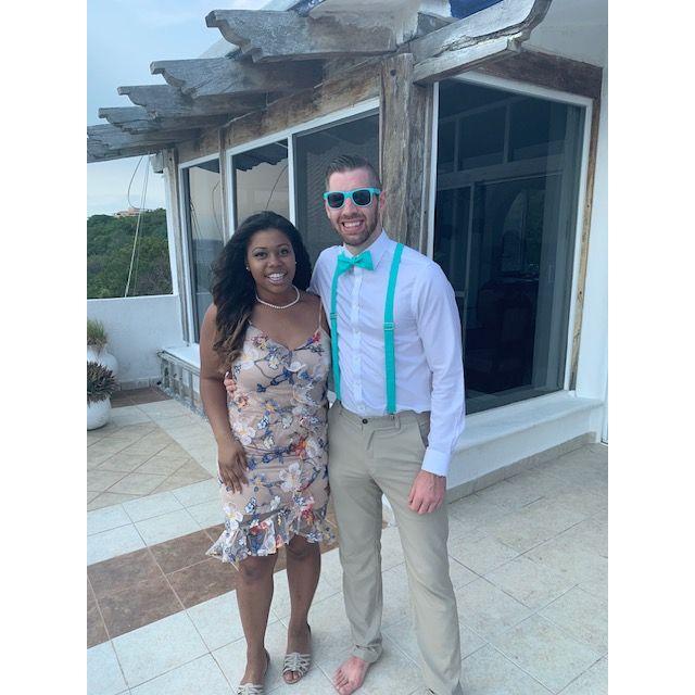 Our first family wedding as a couple.
