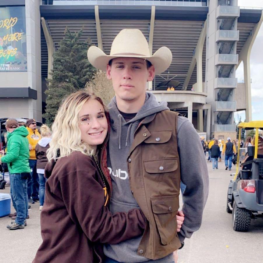 Our first University of Wyoming Cowboy football game together! October 2019