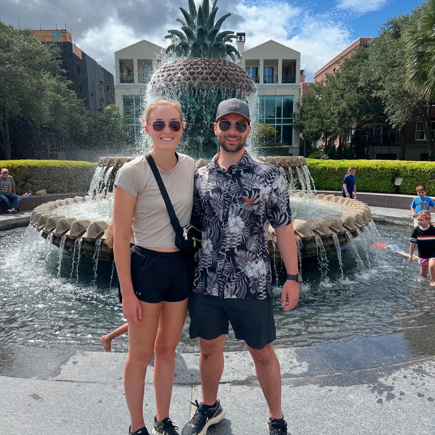Pineapple Fountain in Charleston