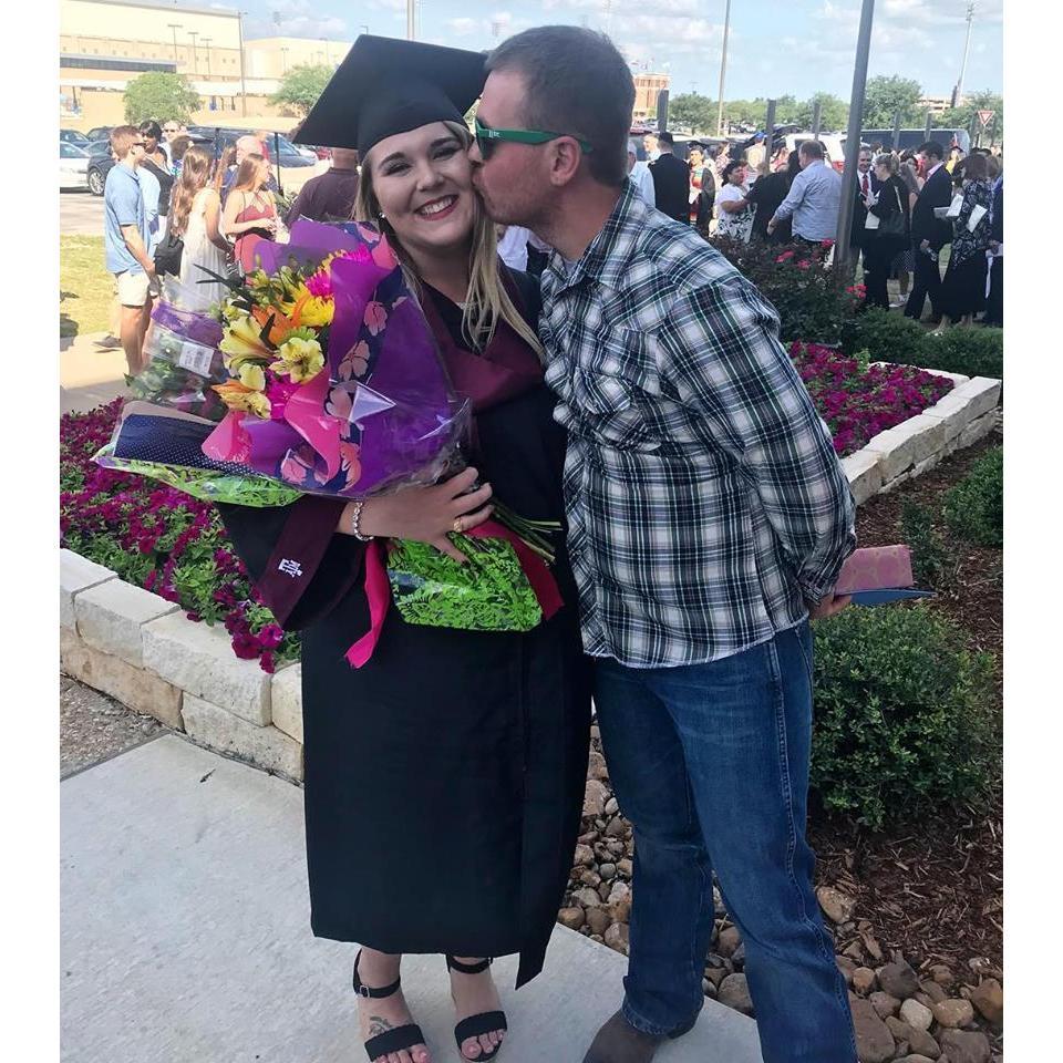 My graduation from Texas A&M.