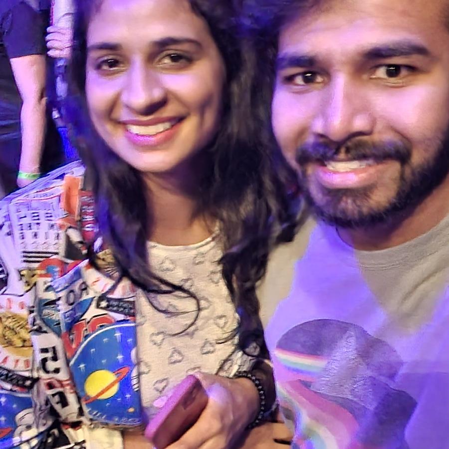 First concert together..