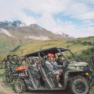 Can-Am Shuttle at Bike Glendhu MTB Park