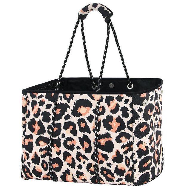 QOGiR Neoprene Multipurpose Beach Bag Tote with Inner Zipper Pocket … … … …
