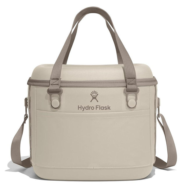 Hydro Flask Carryout Cooler - Insulated Portable Soft Cooler - 15 L Capacity in Oat