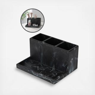 Michaelangelo Resin 3-Part Bath Vanity Organizer
