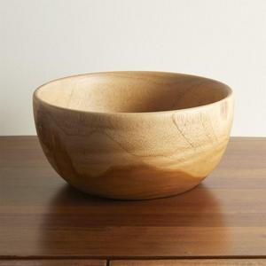 Teak Wood Large Serving Bowl